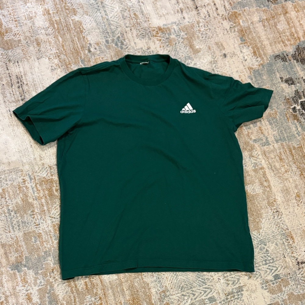 Adidas Men's Dark Green Tee